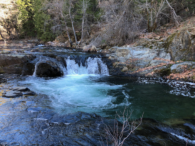 North Fork Yuba wild trout location by Martin Cleary