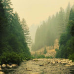 smokey north yuba river near sierra city