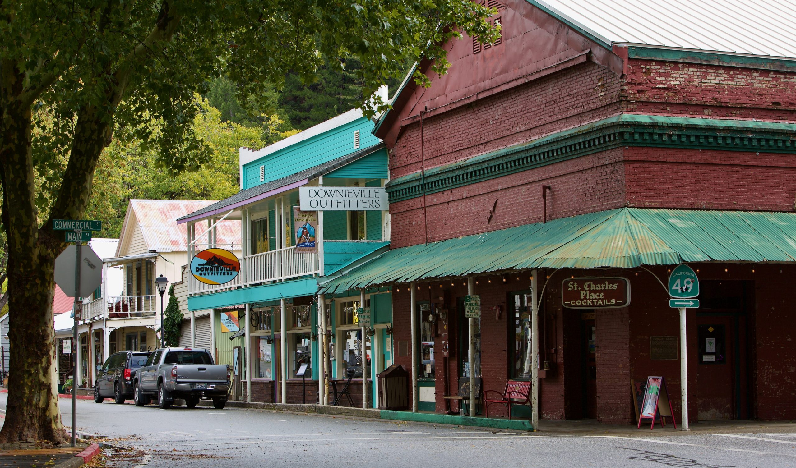 Downieville corner